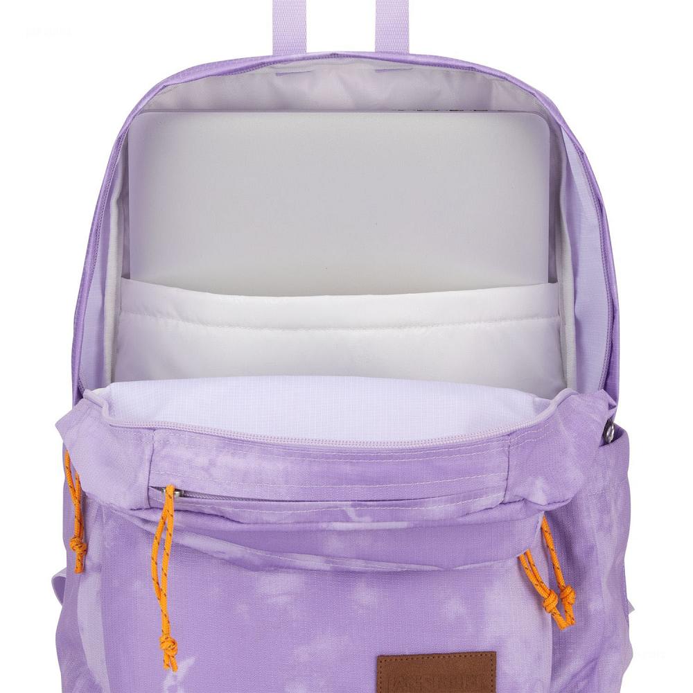 Sac à Dos Scolaire JanSport Double Break Violette | CEZ-11655964